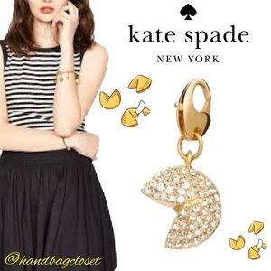 Kate Spade Fortune Cookie Charm No Bracelet TAKEOUT BAG HELLO CRUZ HOW CHARMING🥠
